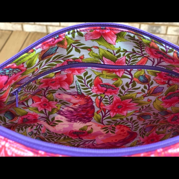 Handmade by me Rockstar Tula Pink Pinkerville bag - Picture 5 of 7